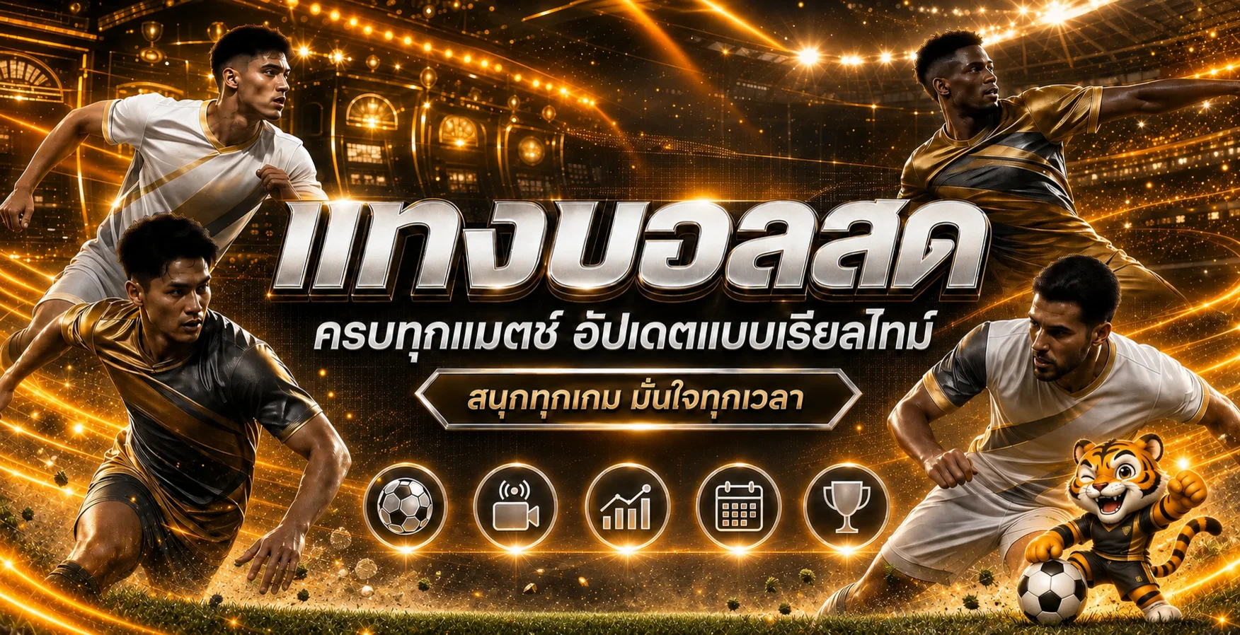 ผลบอลสด 543.BET และข้อมูลการแข่งขันแบบเรียลไทม์